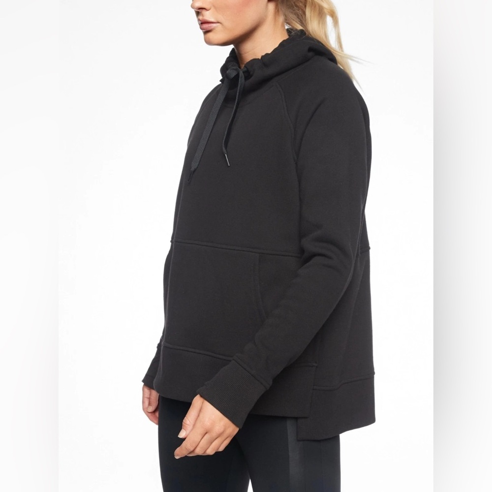 Athleta Kozy Karma Hoodie Side Split Hems